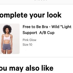 Lululemon Free To Be Wild Sports Bra